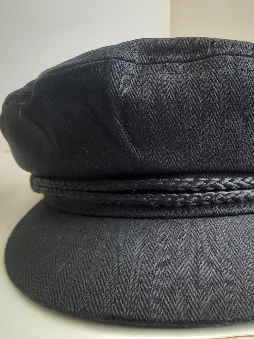 Brixton Fiddler Fisherman Black Cap Size S 7 (56cm) Black - Picture 2 of 9